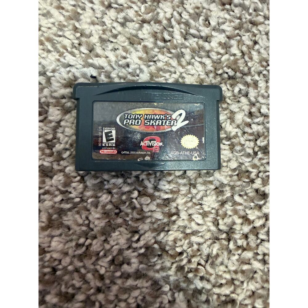 Authentic Tony Hawk's Pro Skater 2 Nintendo Game Boy Advance Game Not tested